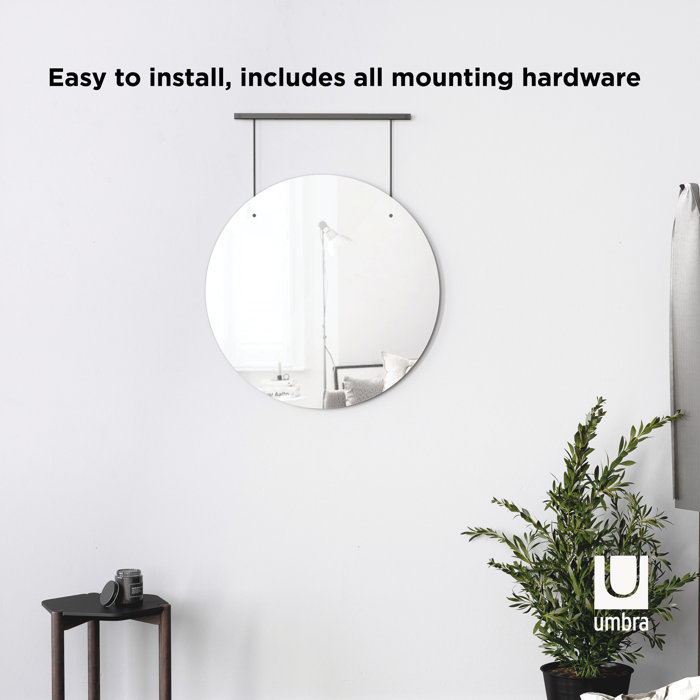 Umbra Round Wall Mirror & Reviews | Wayfair